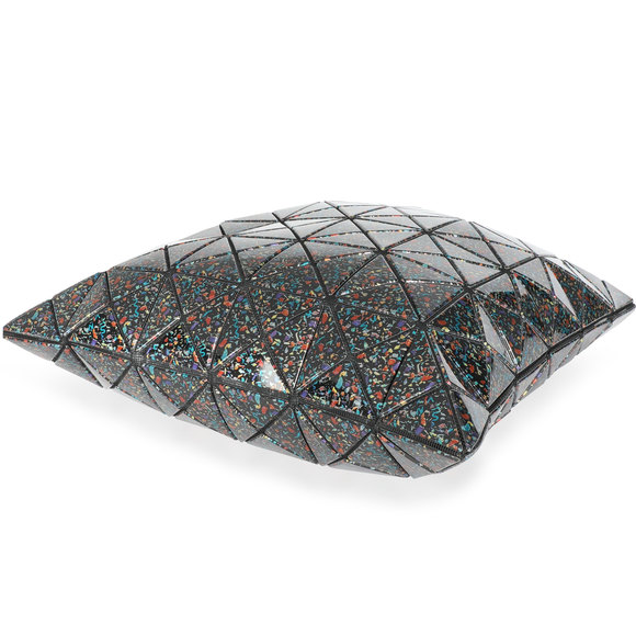 Issey Miyake Stone Black Mix No. 18 Medium Geodesic Tote - Picture 6 of 6